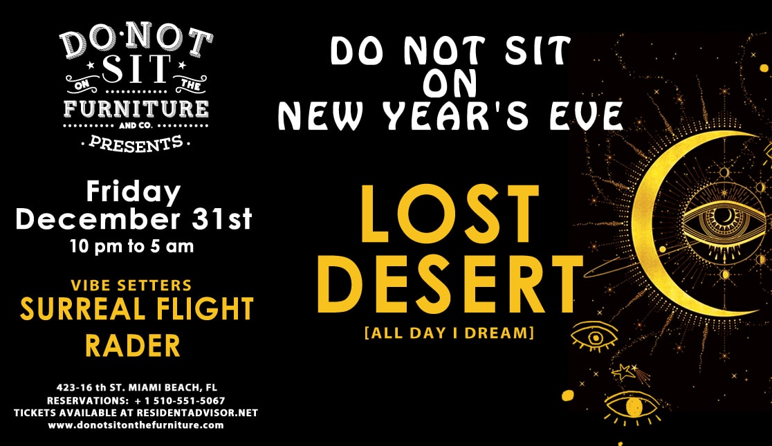 Do Not Sit On New Year's Eve Ft Lost Desert [All Day I Dream]