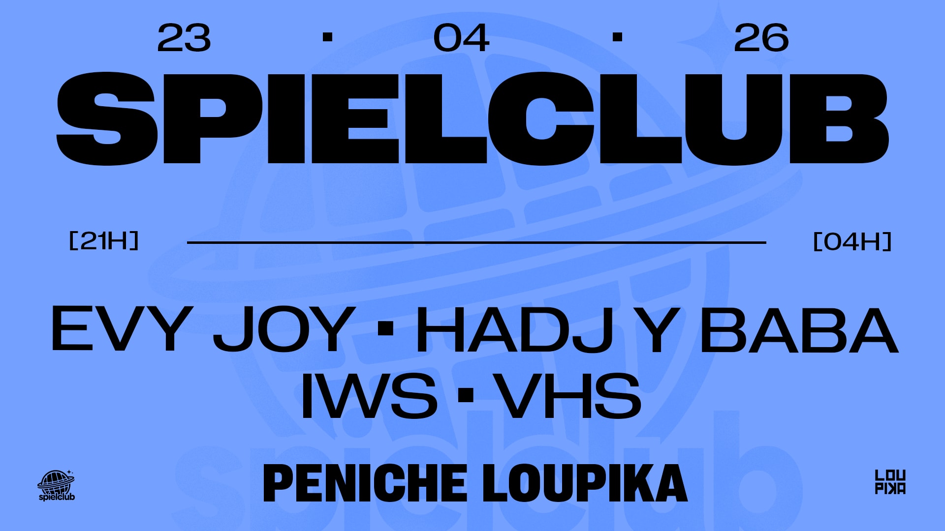 Spielclub - Evy Joy, Hadj Y Baba, Iws, Vhs