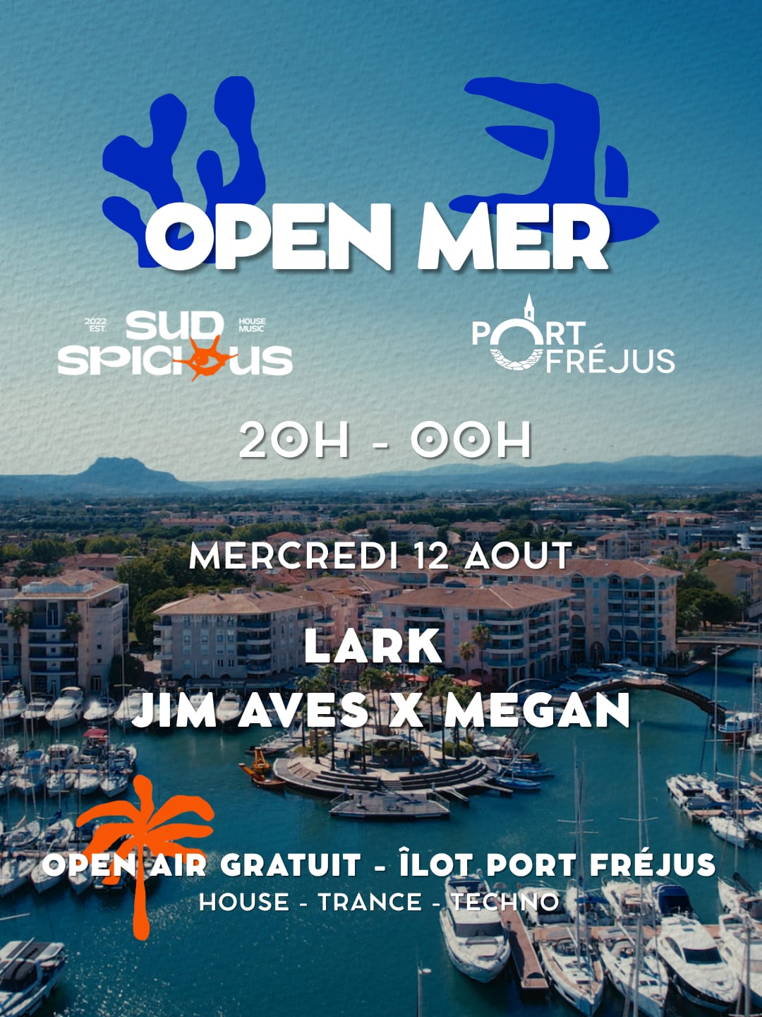 Open Mer - Îlot Port Frejus - Lark - Jim Aves X Megan