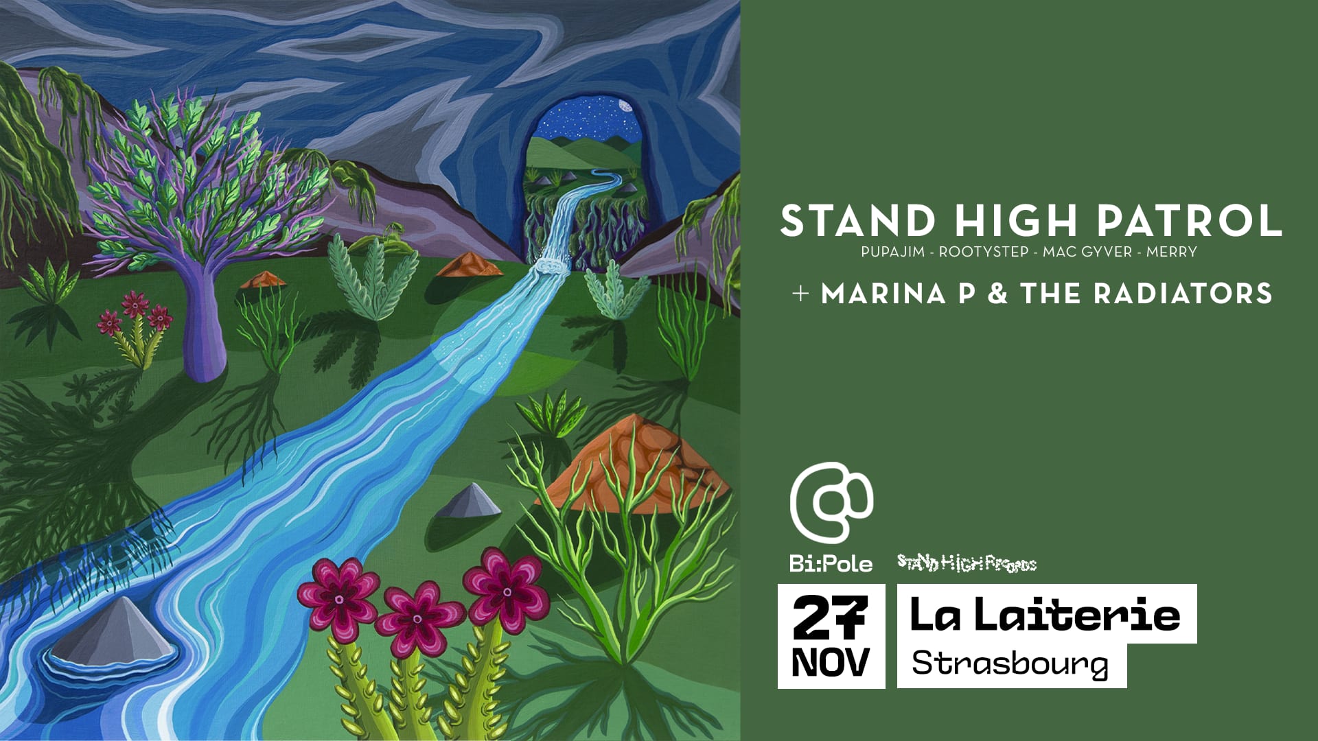 Stand High Patrol + Marina P & The Radiators @ La Laiterie