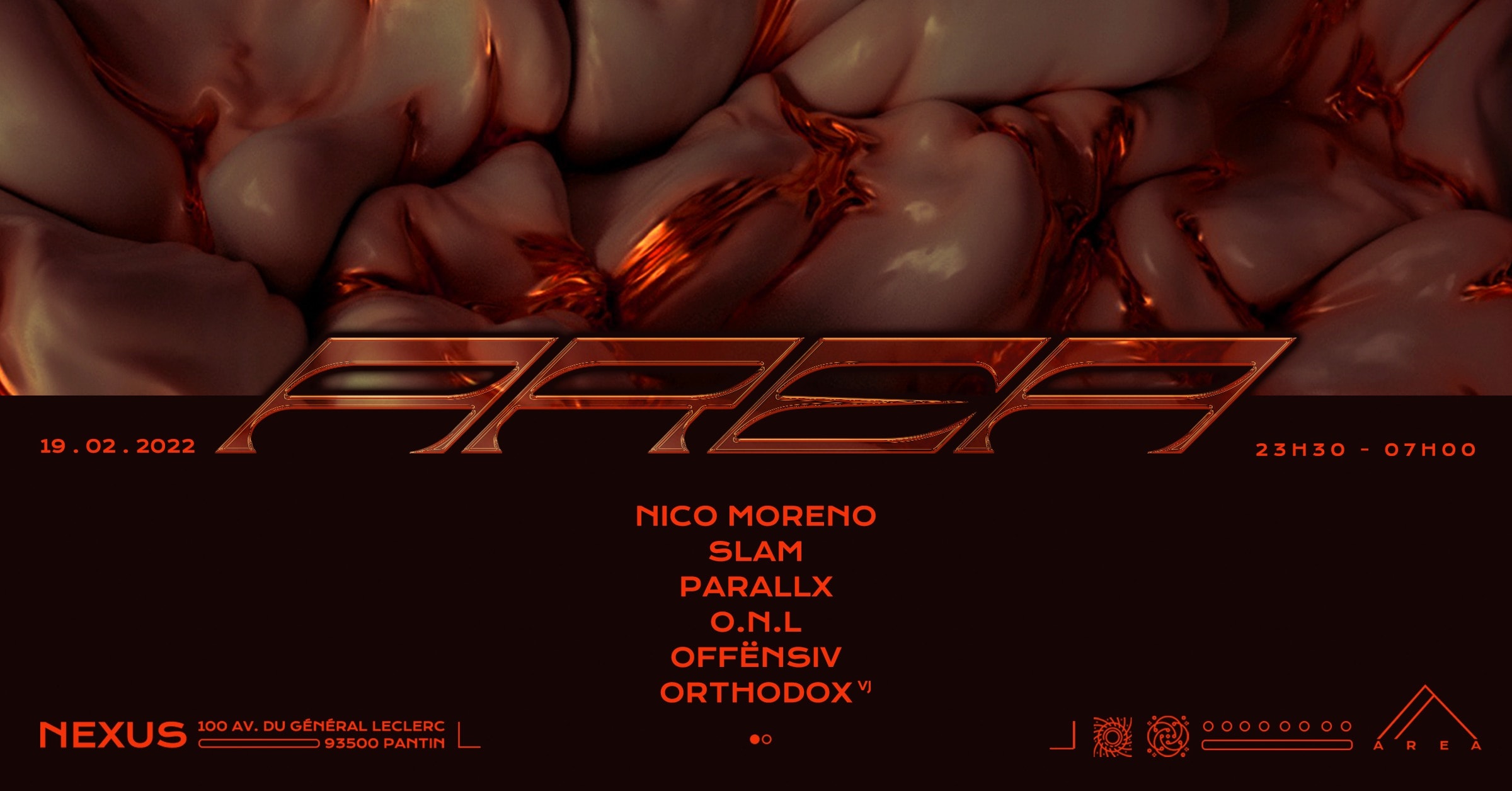 Area 1st & 2nd Anniversary: Nico Moreno, Slam, Parallx, And More 