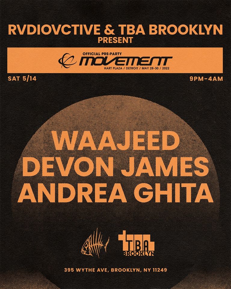 Official Movement Pre-Party W/ Waajeed