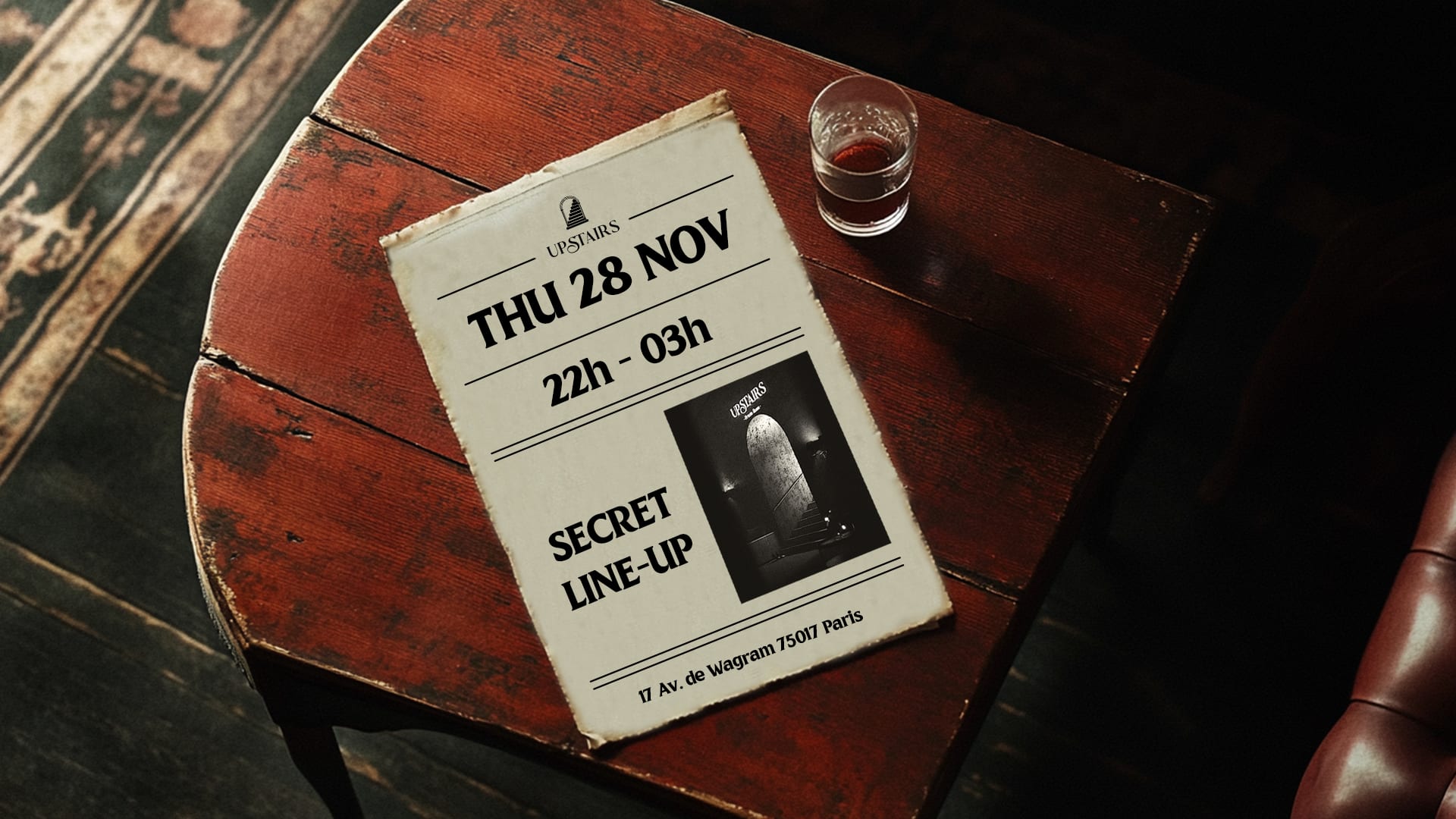 Upstairs - Private Room | 28 Nov