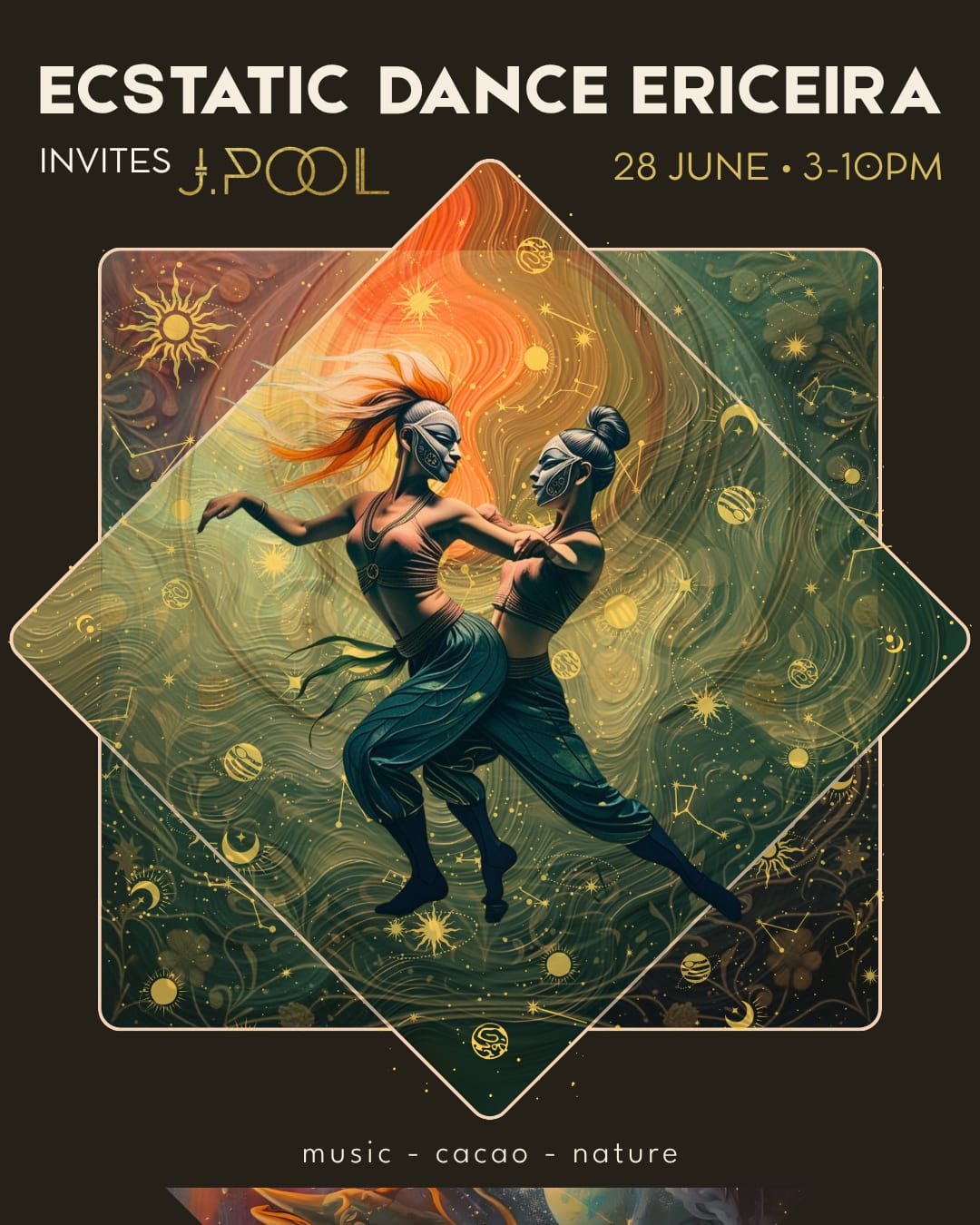 Ecstatic Dance Ericeira Invites J.Pool