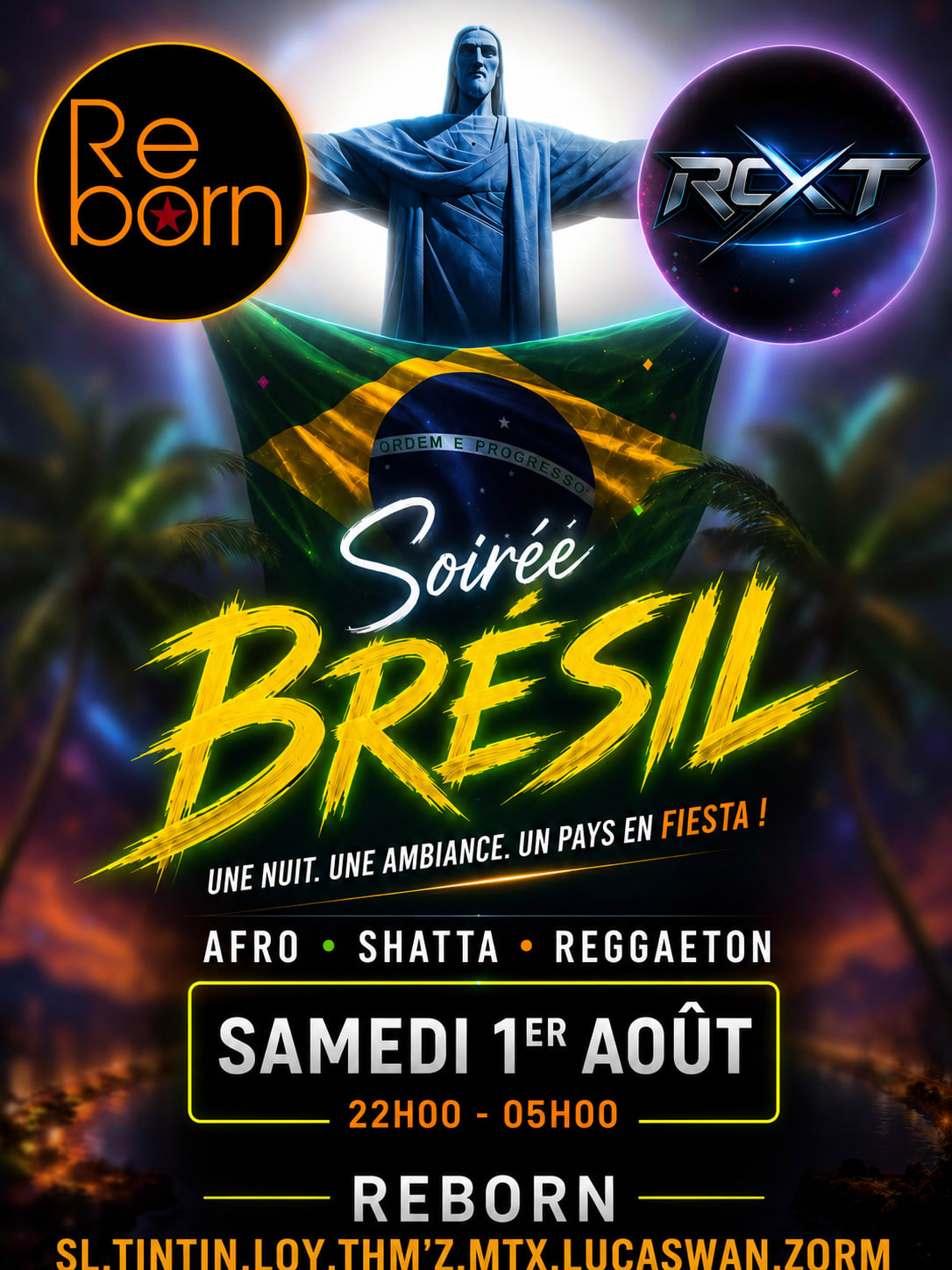 Rcxt X Reborn Do Brazil