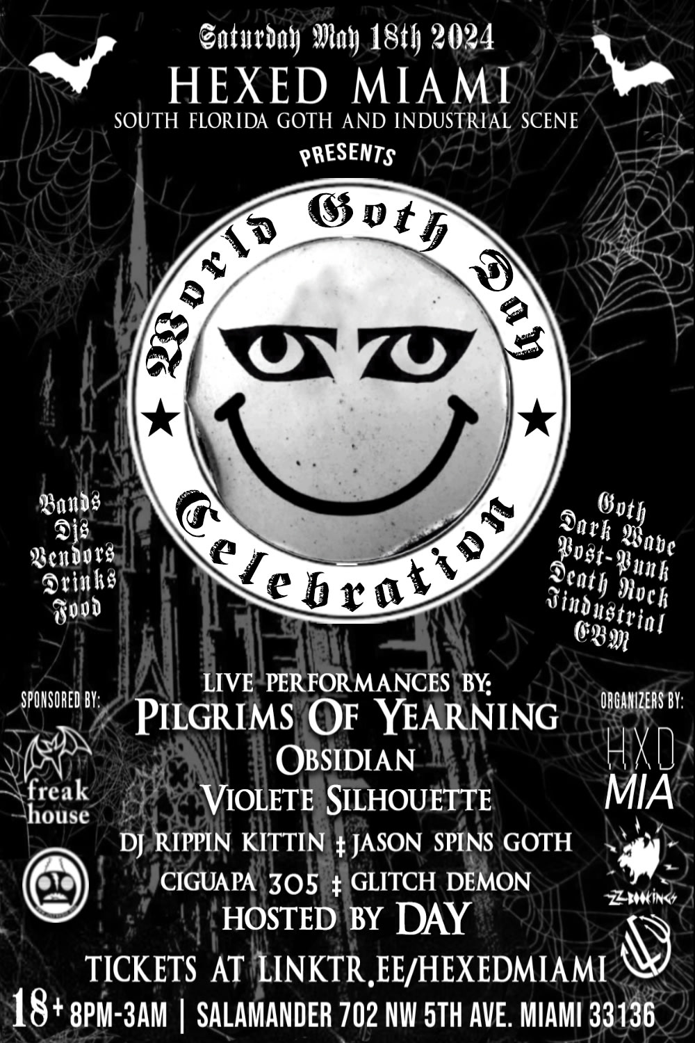 Hexed Miami World Goth Day Celebration 2024