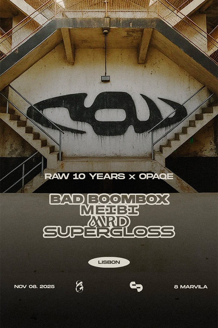 Raw 10 Years X Opaqe • Bad Boombox, Mrd, Supergloss, Meibi