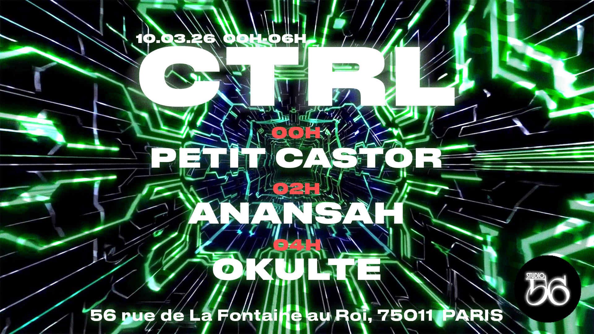 Ctrl W/ Petit Castor , Anansah , Okulte