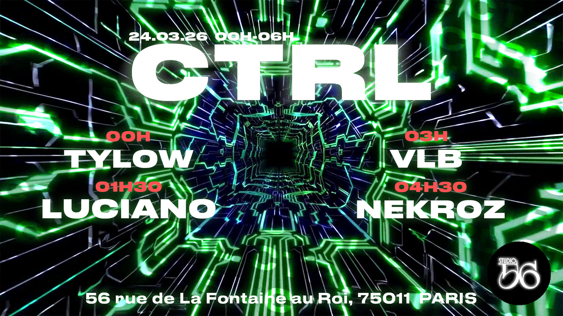 Ctrl W/ Tylow ,Luciano , Vlb , Nekroz