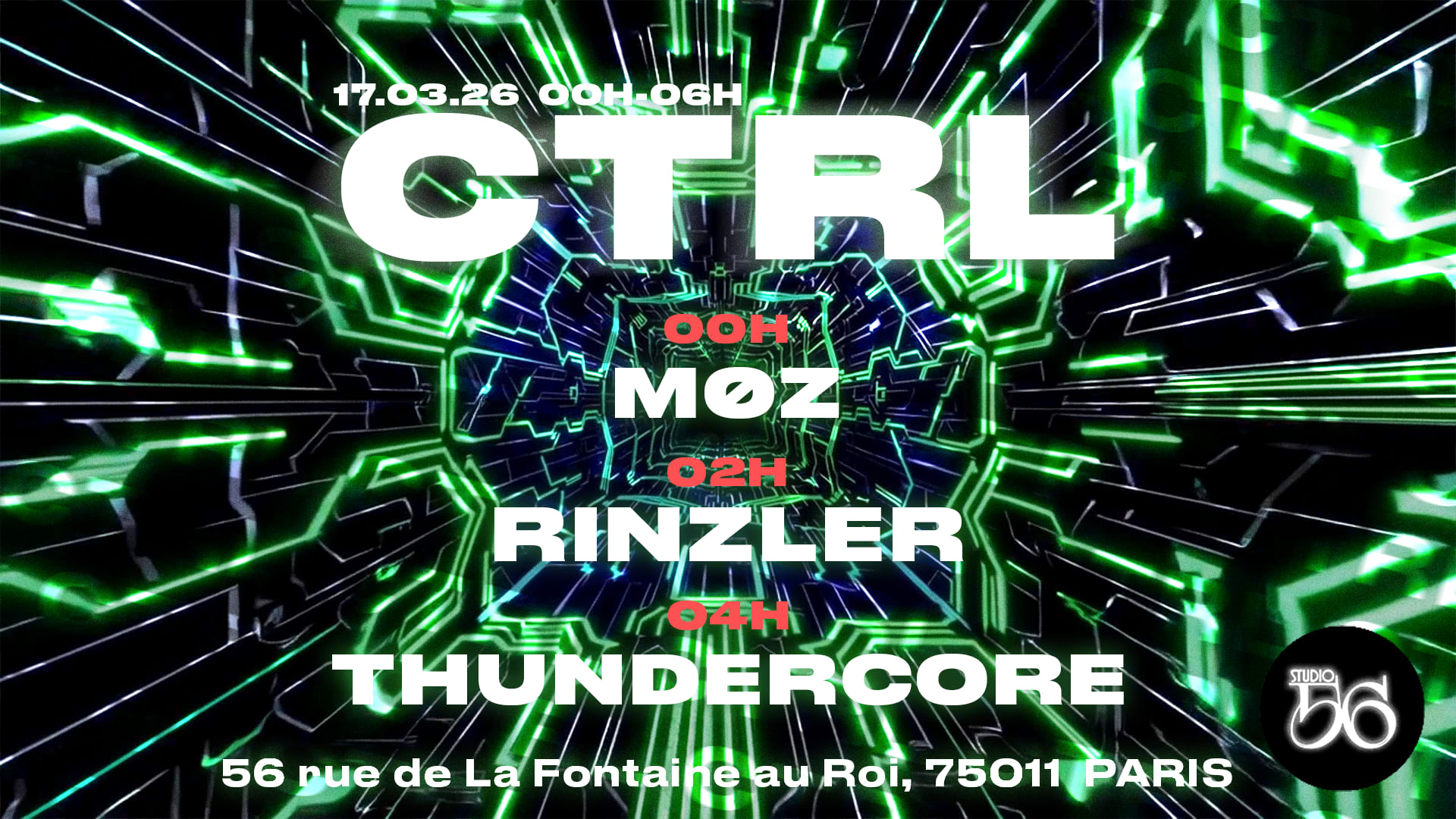 Ctrl W/ Møz , Rinzler, Thundercore