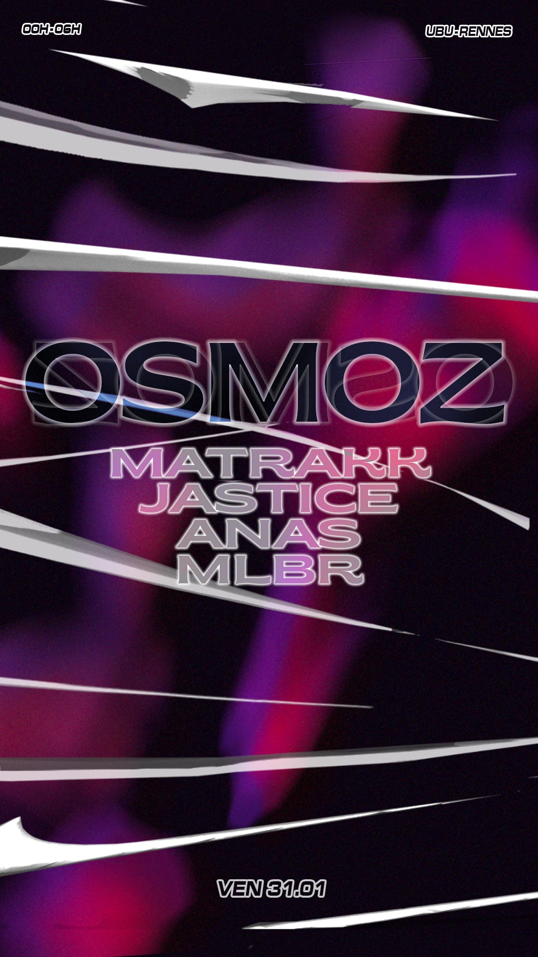 Osmoz W/ Matrakk - Jastice | Ubu Rennes
