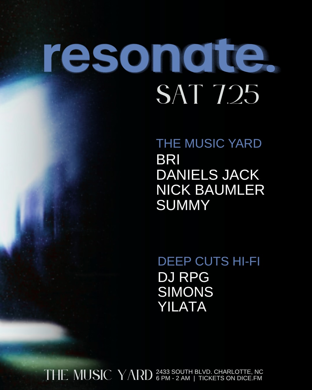 Resonate. Groove Series Vol. 6 @ Music Yard