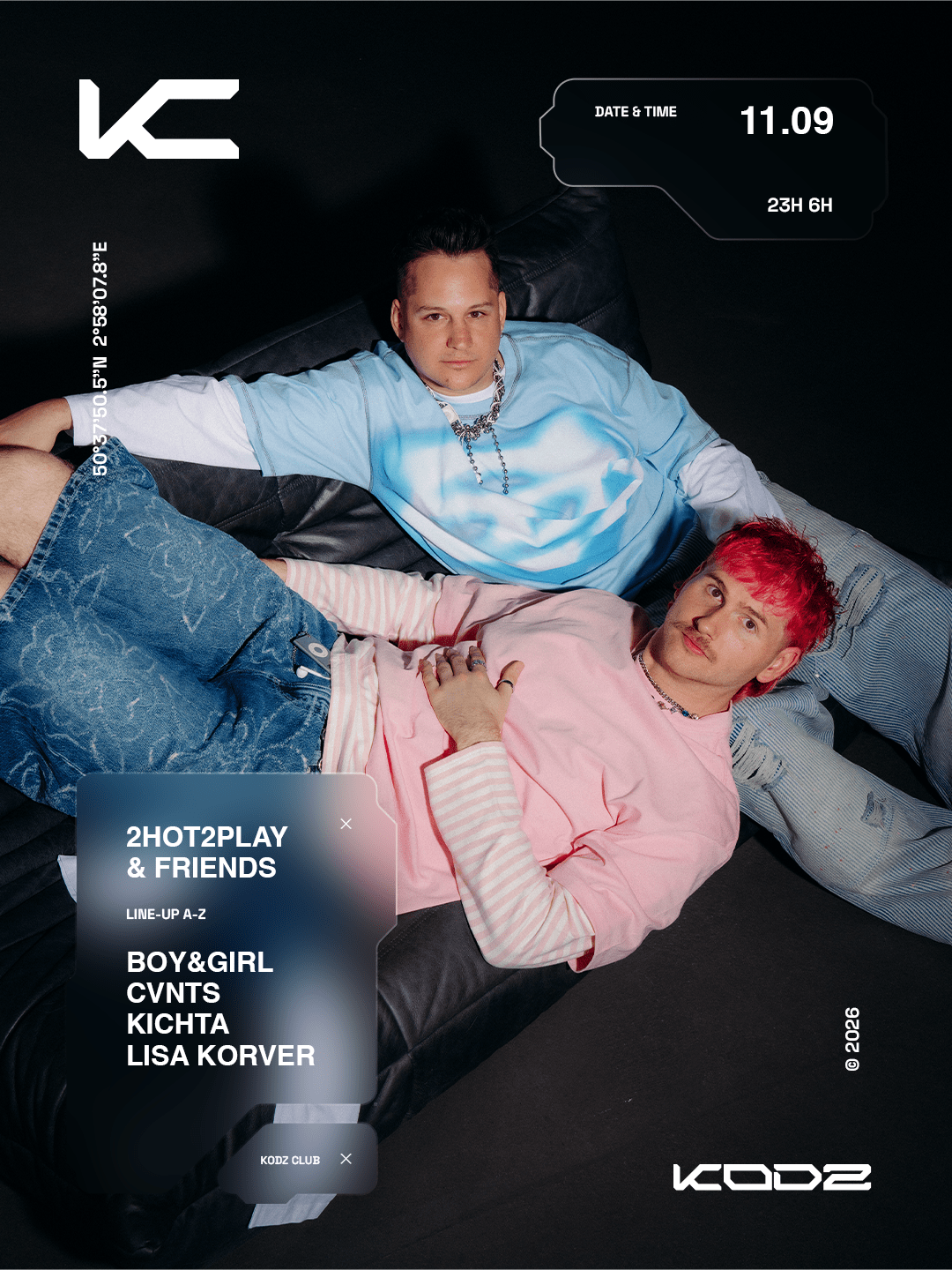 Kodz Presents 2hot2play & Friends : Kichta, Boy & Girl...