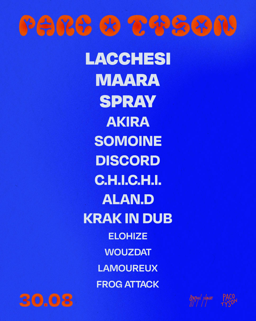 Parc O Tyson • Open Air (Gratuit) 2025