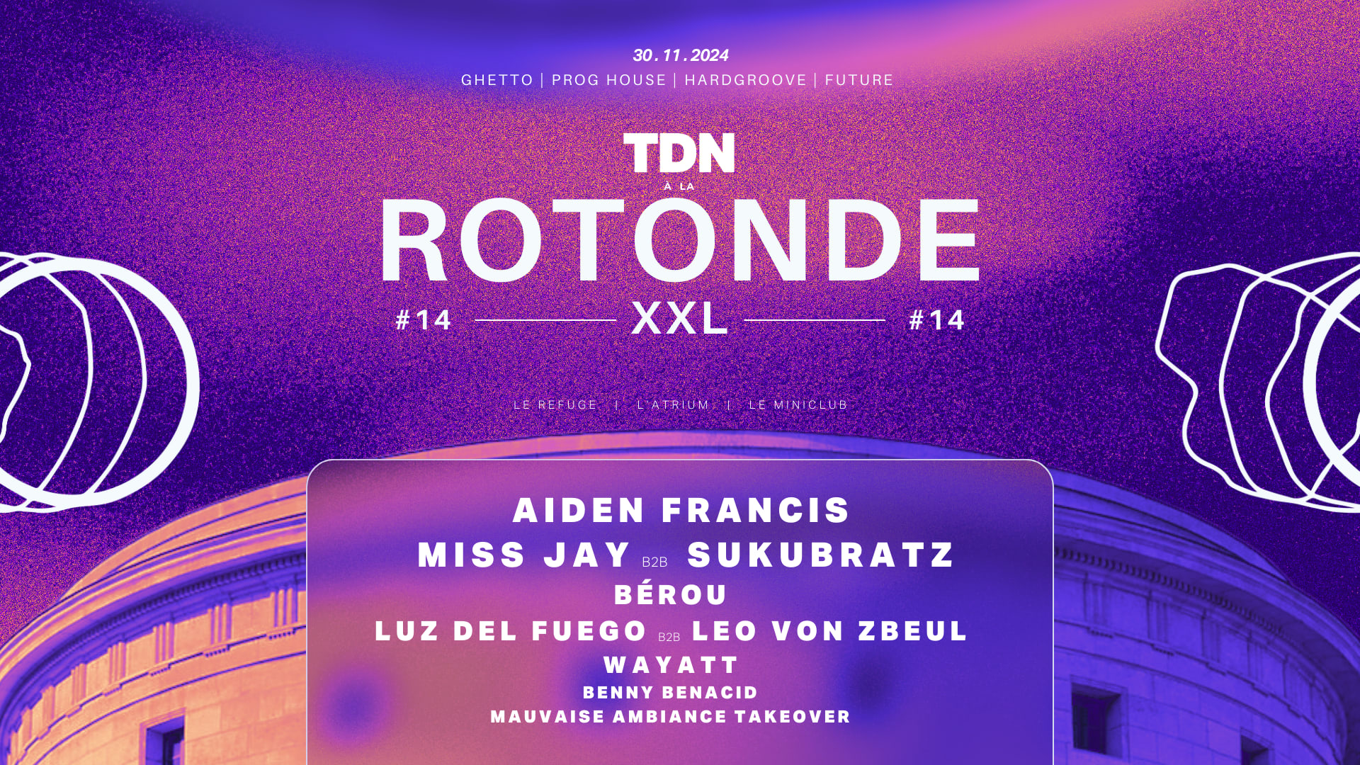 Tdn À La Rotonde - Xxl - Aiden Francis, Miss Jay, Sukubratz