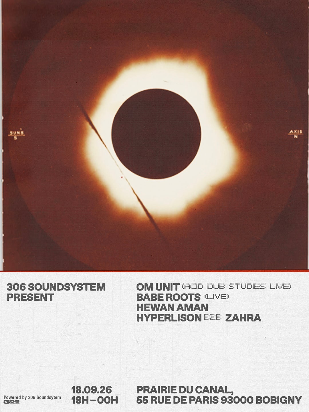 306 Soundsystem Invite Om Unit, Babe Roots, Hewan Aman…
