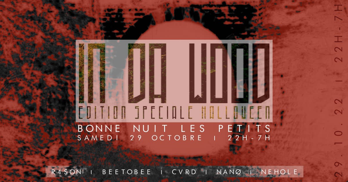 Bnlp - In Da Wood Spécial Halloween (29/10/2022)