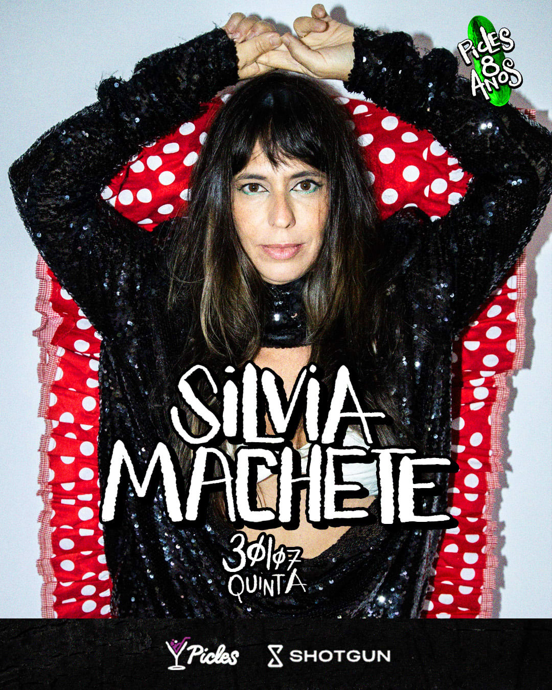 Silvia Machete + Tudo A Ver + Dj Tatá Aeroplano 80/90