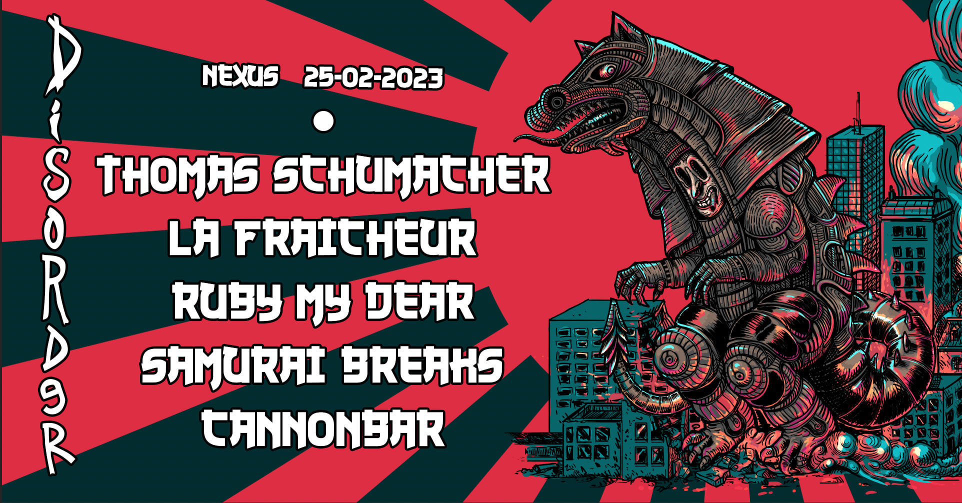 Disorder: Thomas Schumacher, La Fraîcheur, Ruby My Dear&More