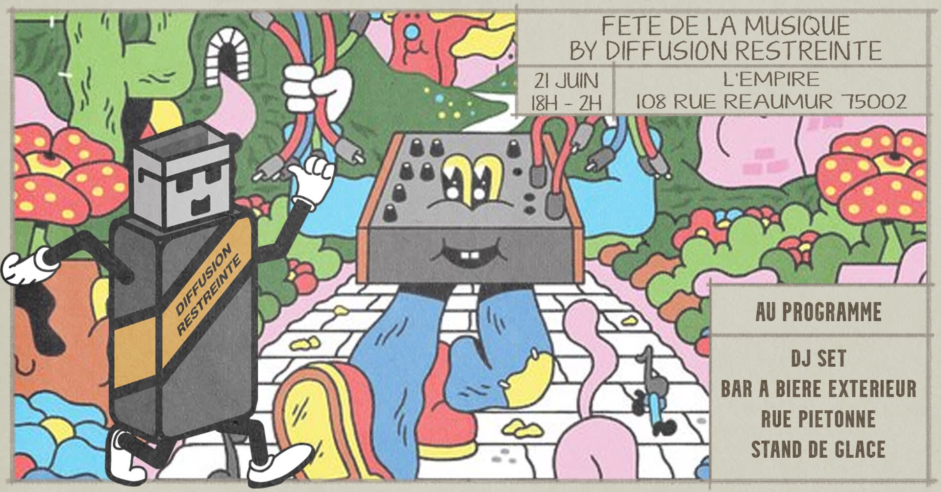 Fête De La Musique By Diffusion Restreinte X L’Empire