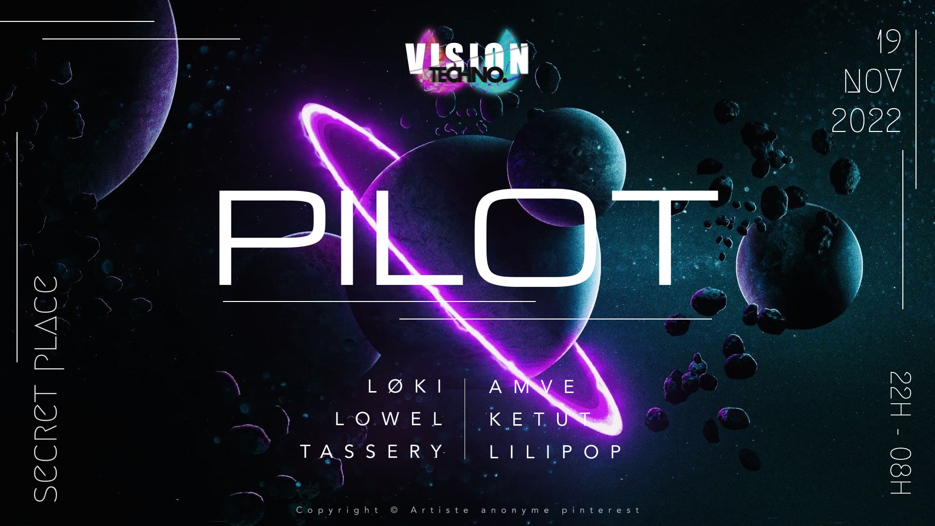 Vision 1 : Pilot