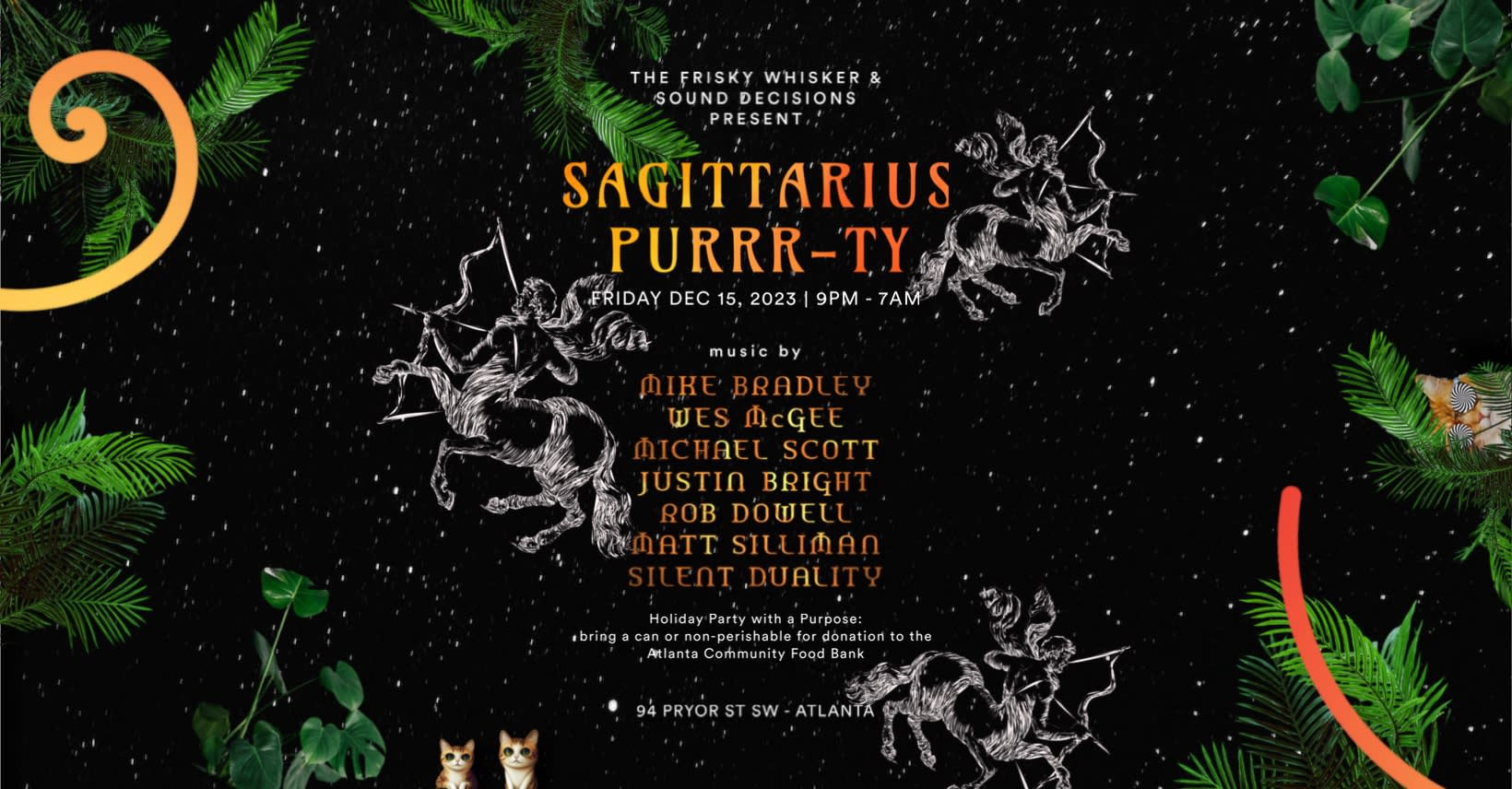 Sagittarius Purrr-Ty
