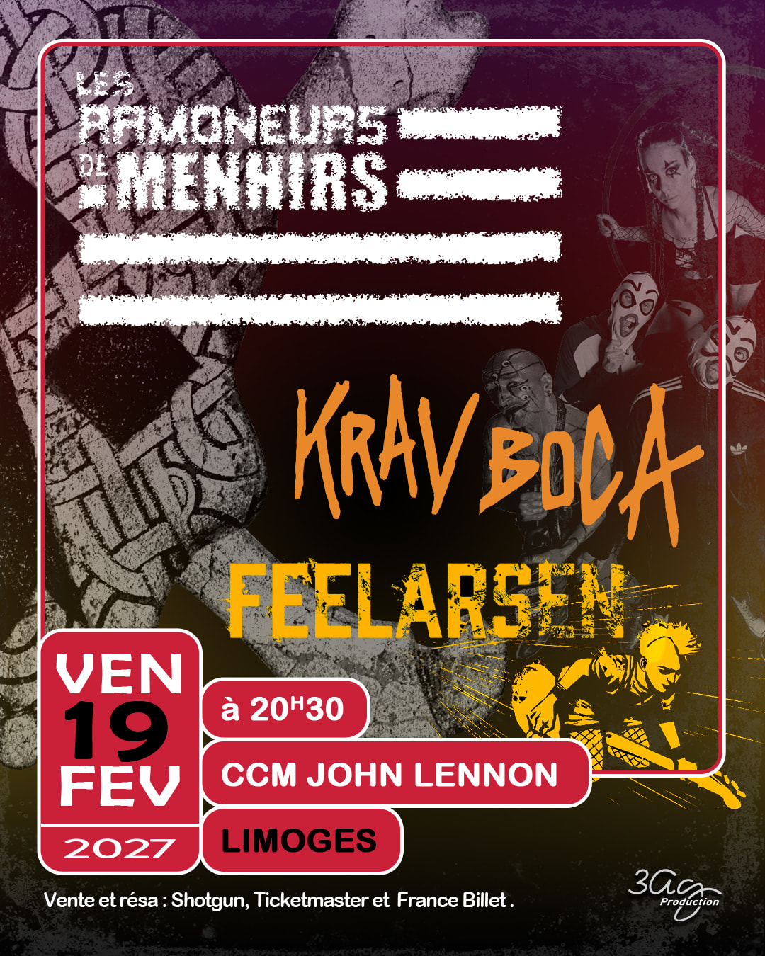 Les Ramoneurs & Krav Boca À Limoges