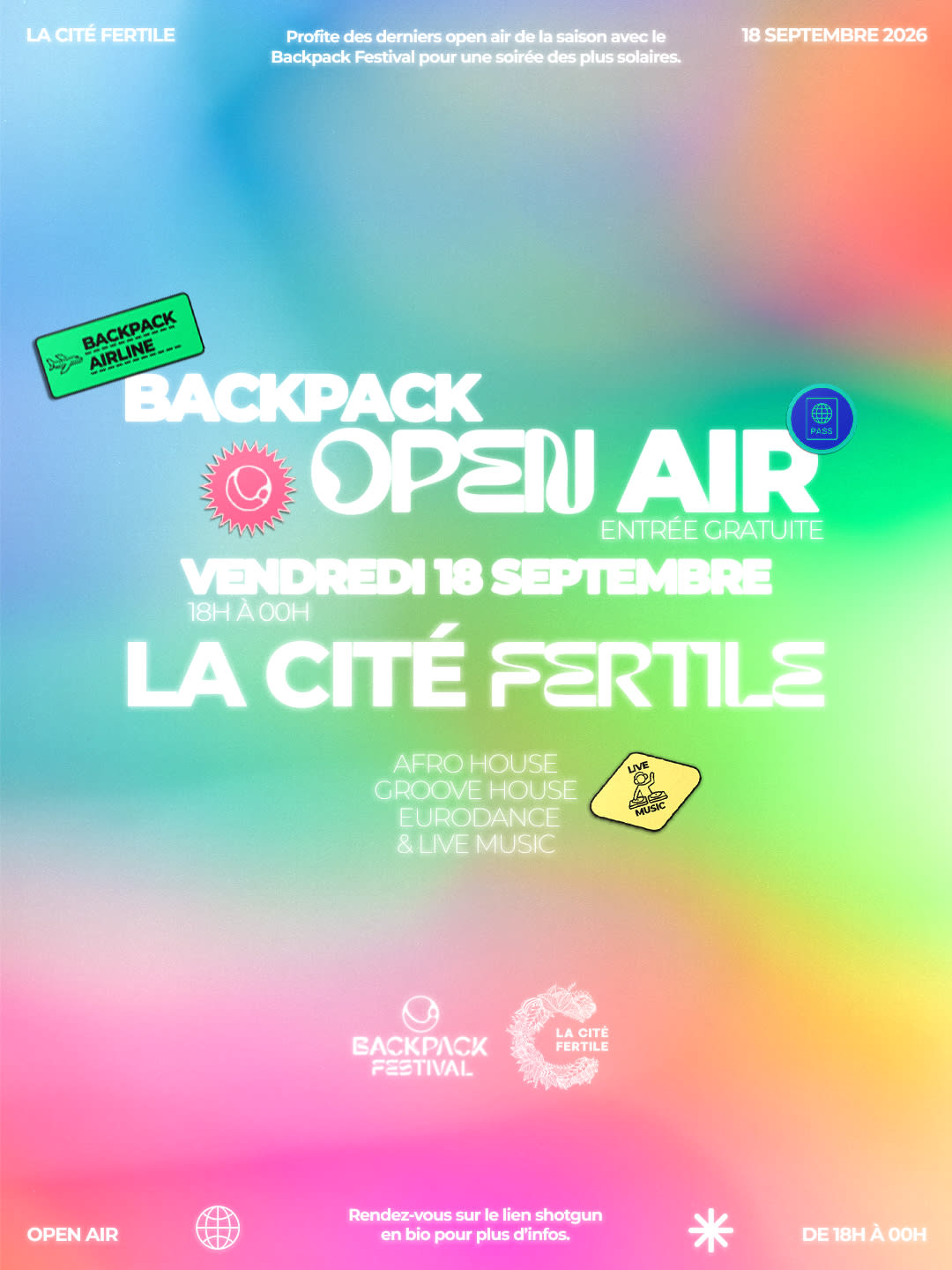 Backpack Open Air