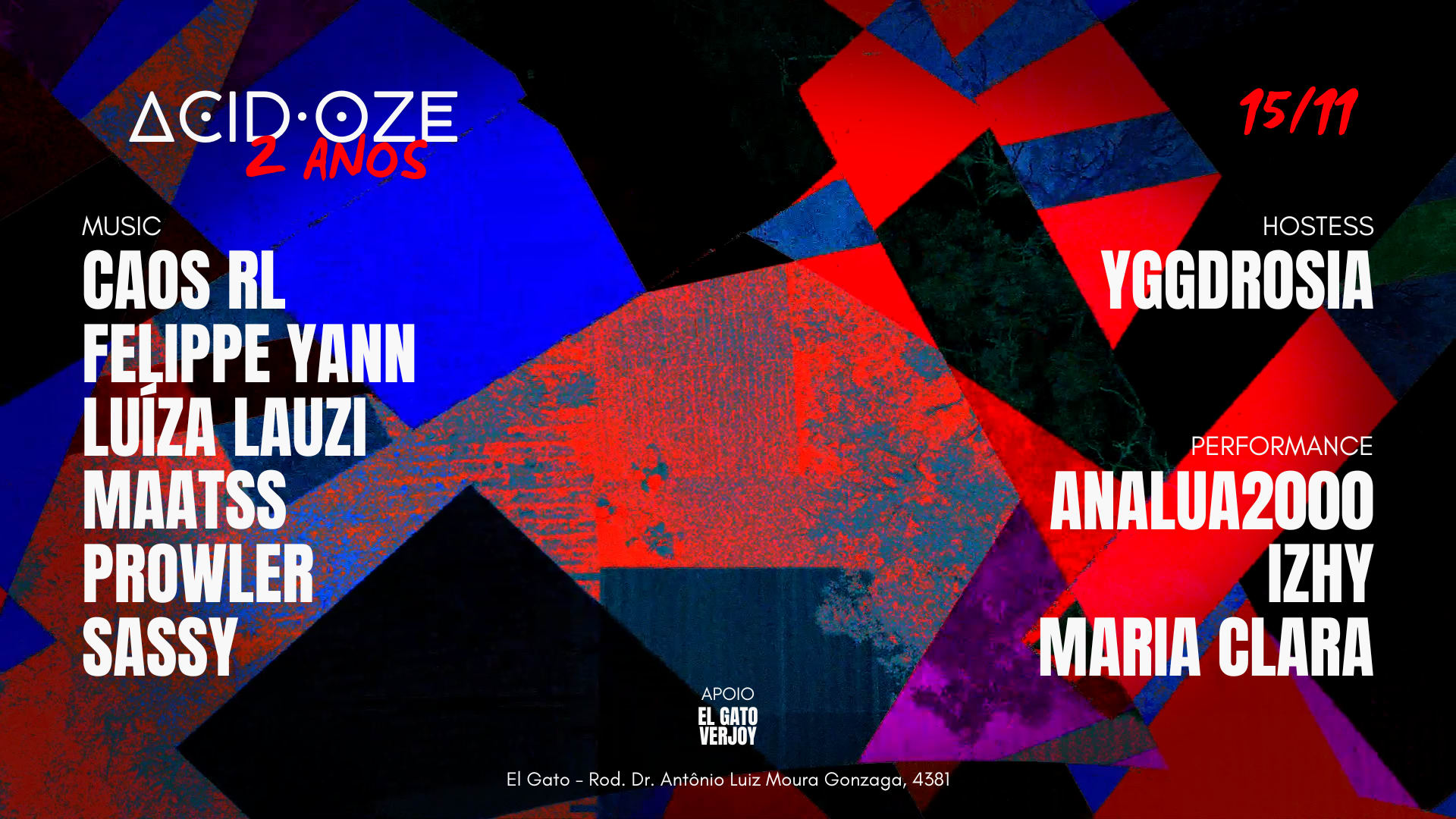 Acid.Oze @ 2 Anos - Desordem & Progresso