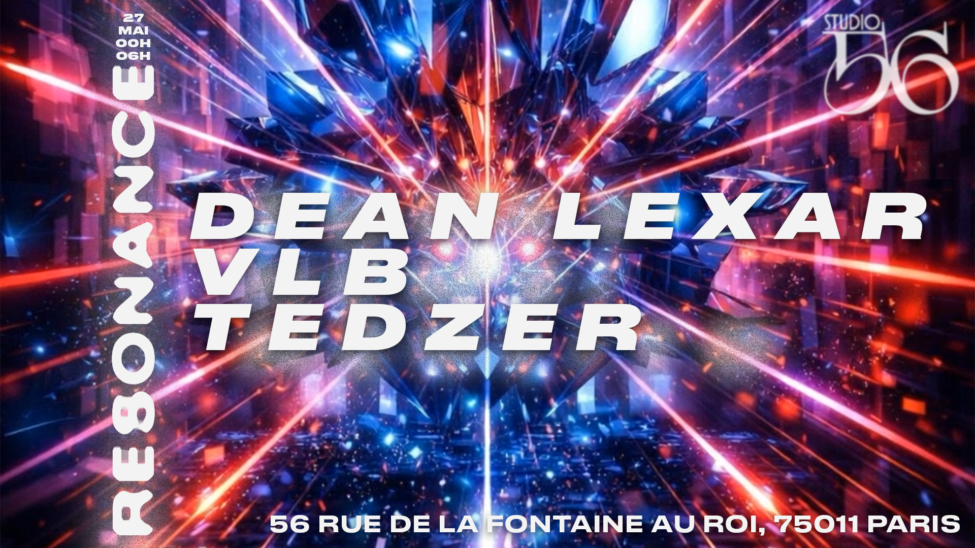 Resonance W/ Dean Lexar , Vlb , Tedzer