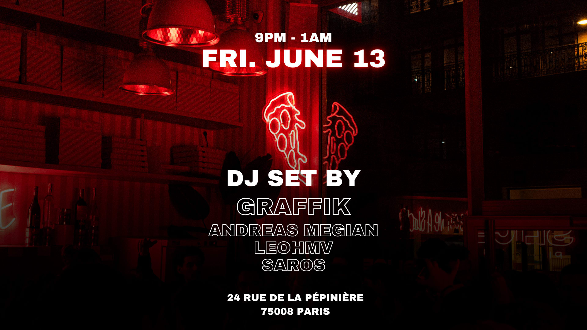 Graffik & Friends X Slice Pizza Club