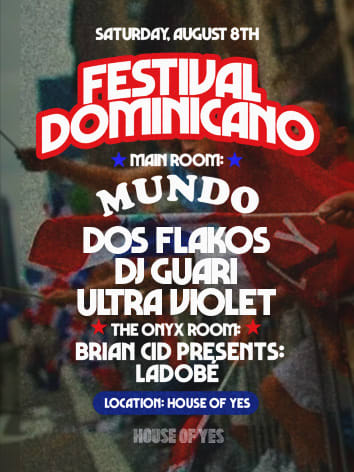 Festival Dominicano: Mundo + Brian Cid Presents Ladobé