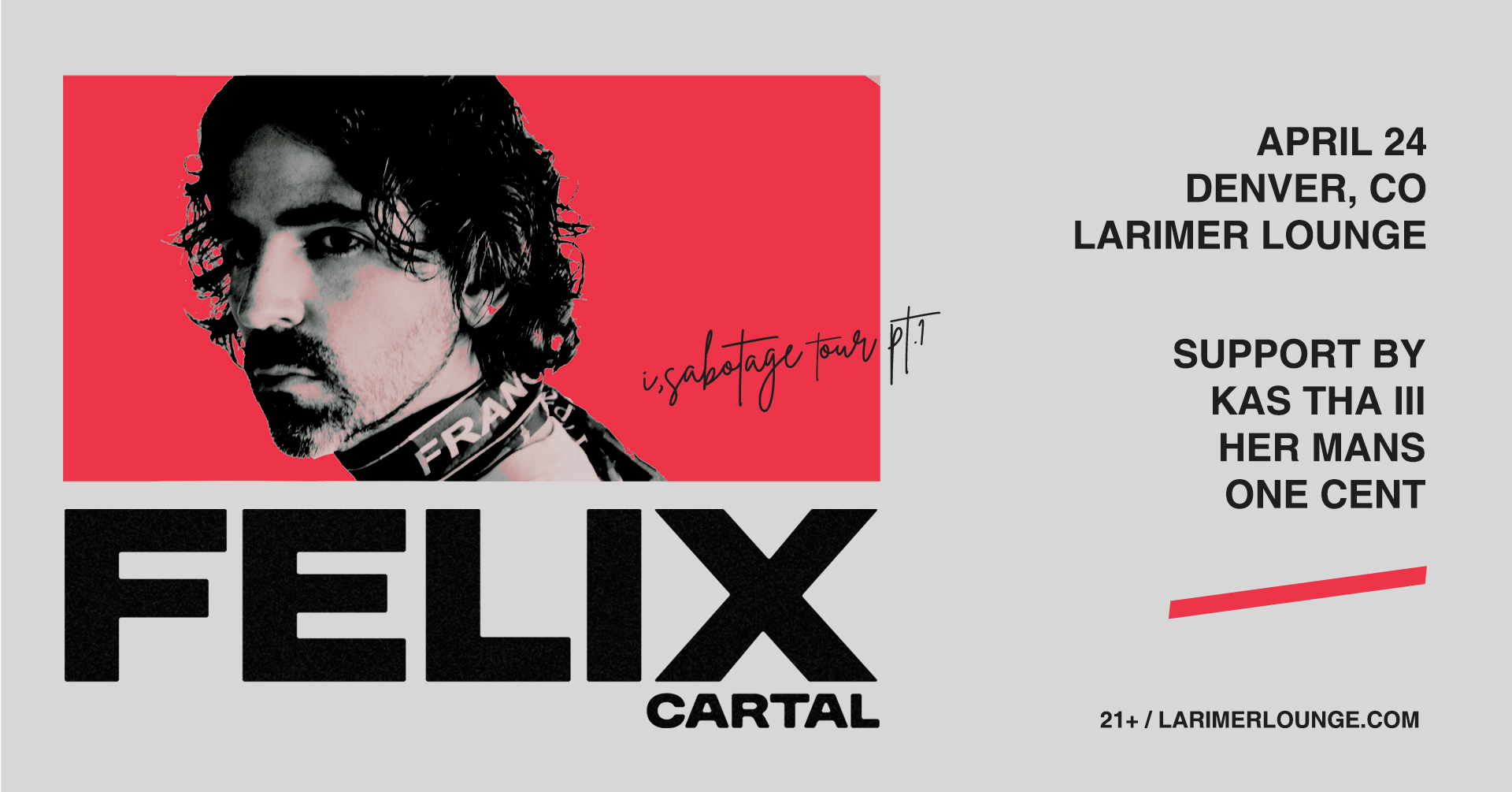 Felix Cartal @ Larimer Lounge