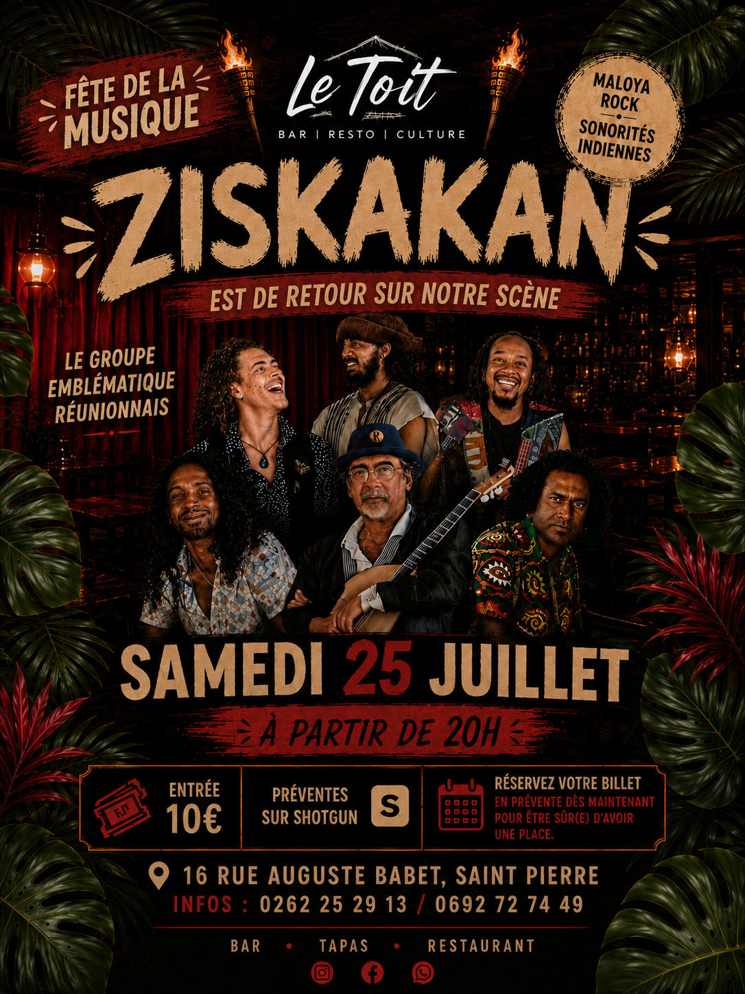 Ziskakan - Concert Au Toit