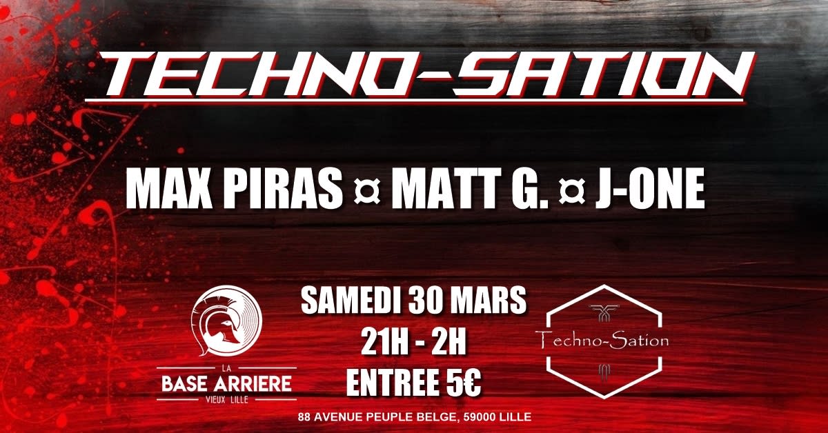Techno Station @ La Base Arrière