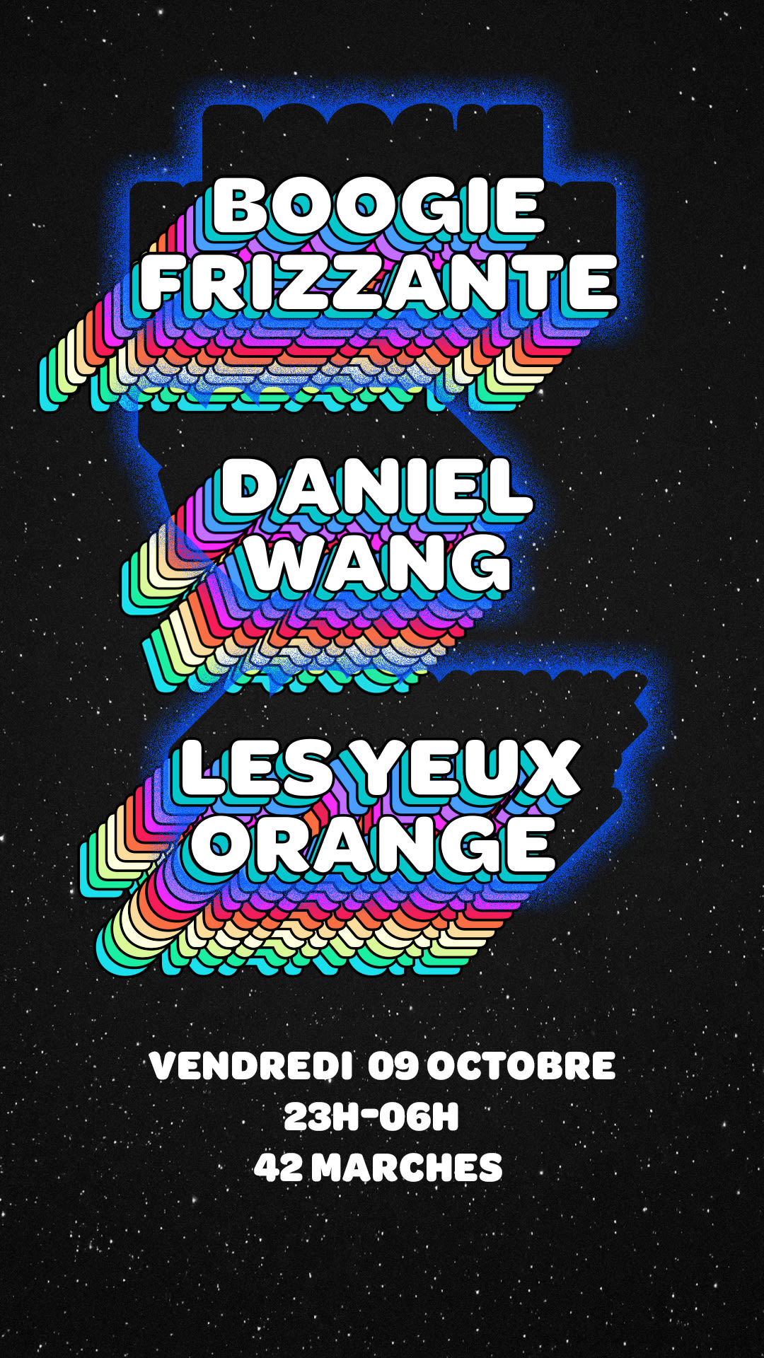 Daniel Wang X Les Yeux Orange X Boogie Frizzante
