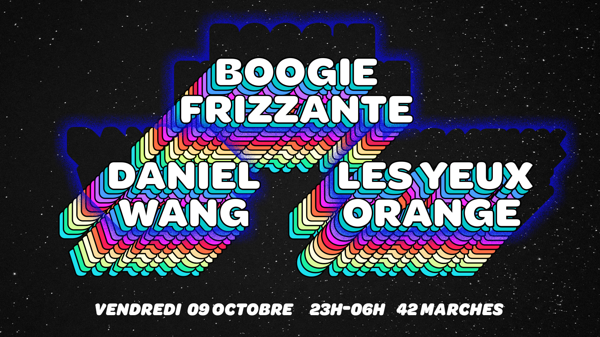Daniel Wang X Les Yeux Orange X Boogie Frizzante