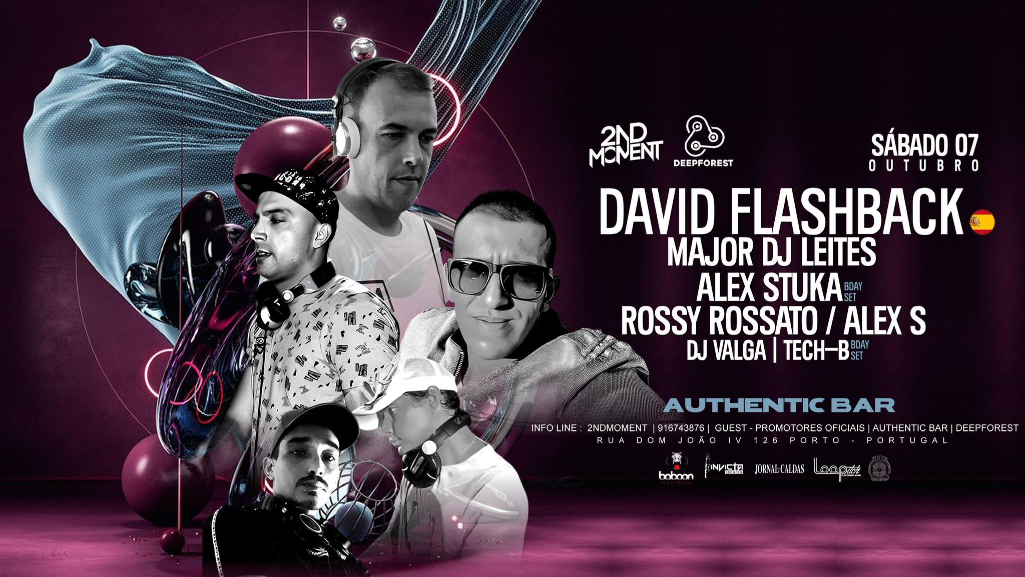 Davidflashblack & Leites & Guest's At Authentic Club -Porto