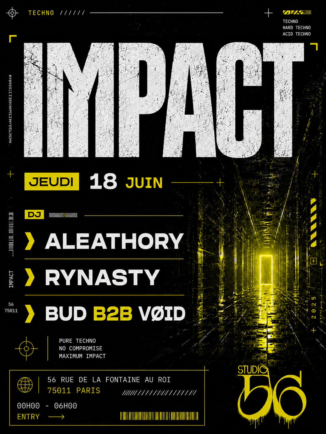 Impact  W/ Aleathory , Rynasty  , Bud B2b Vøid