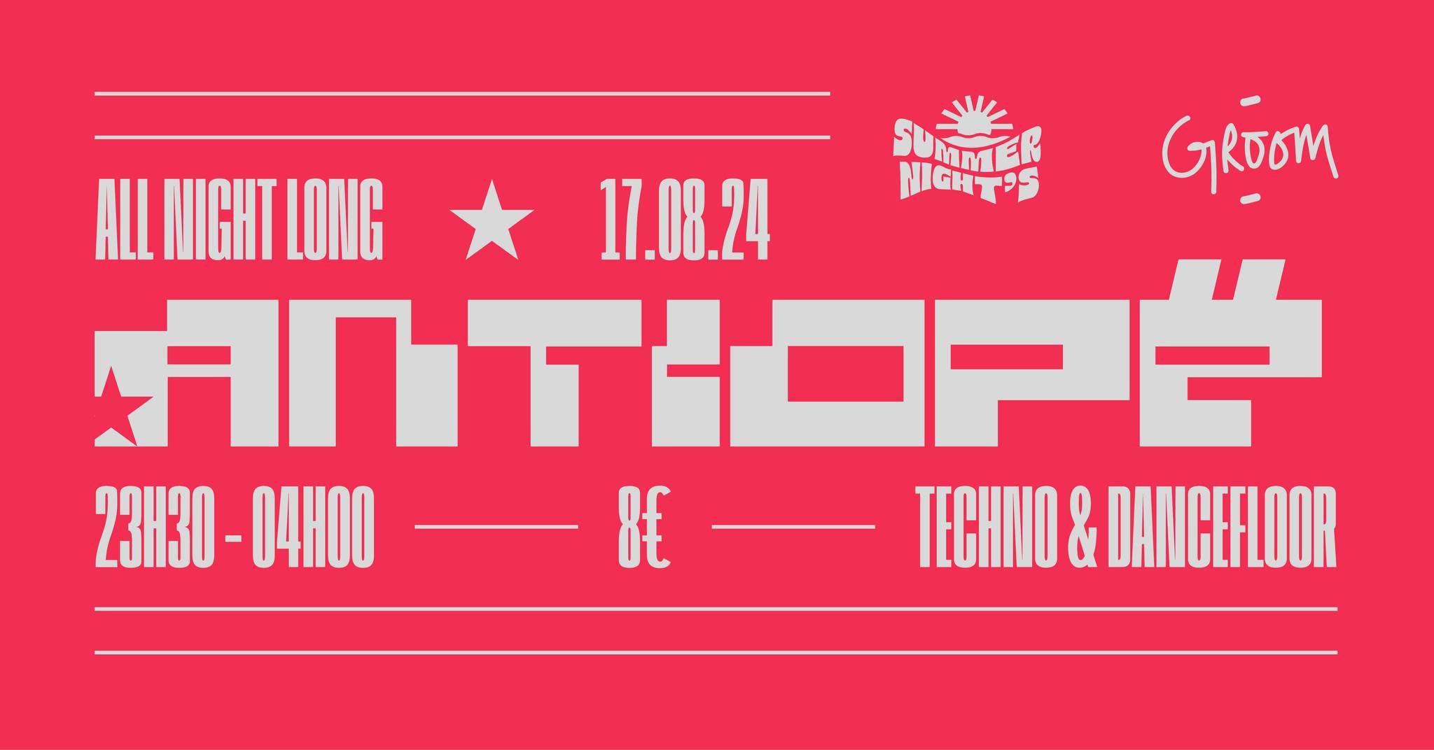 All Night Long W/ Antiope - Polygraph - Nuuxio