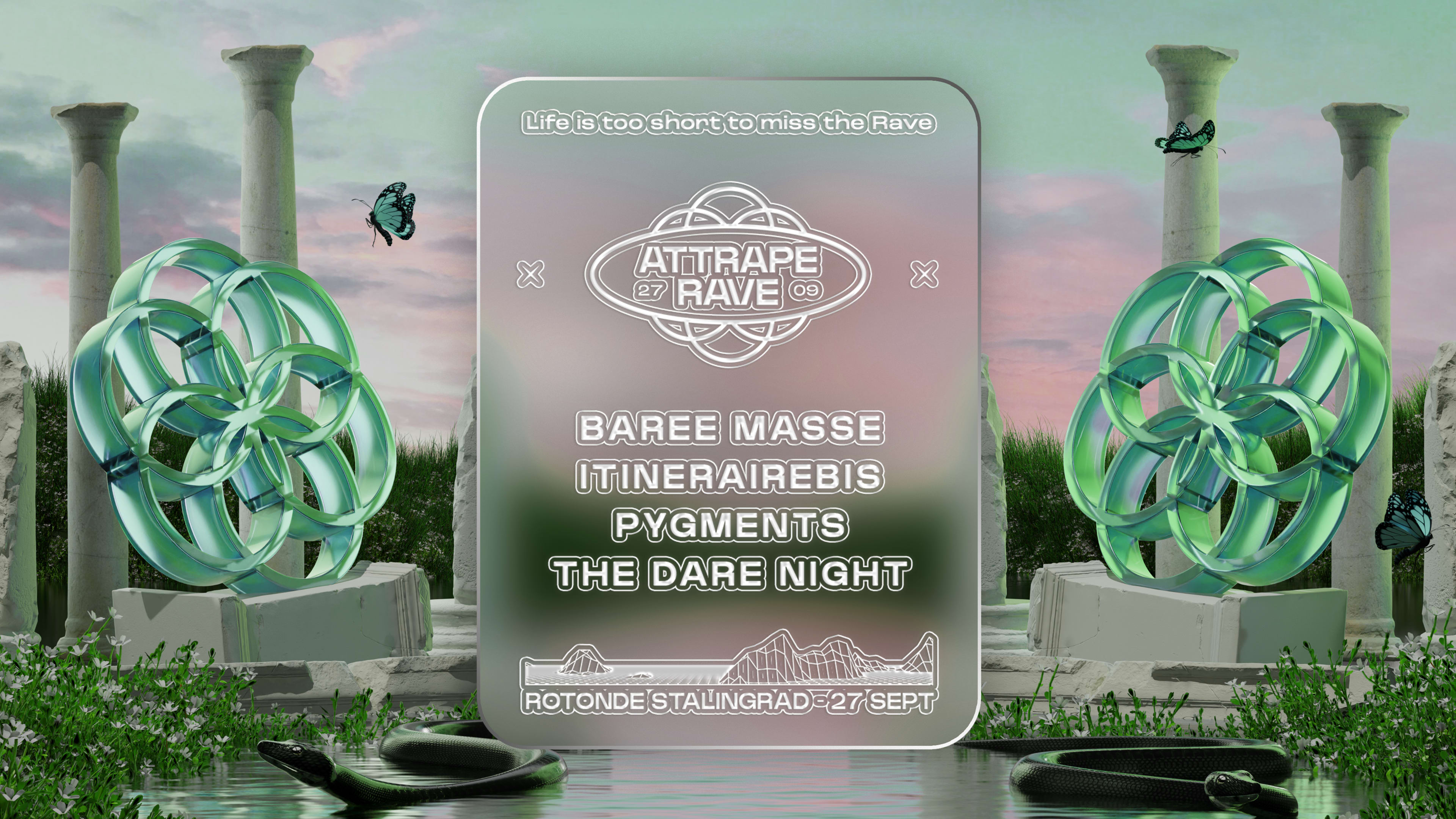 Attrape Rave W/ Itinérairebis, Pygments, Tdn, Barée Masse