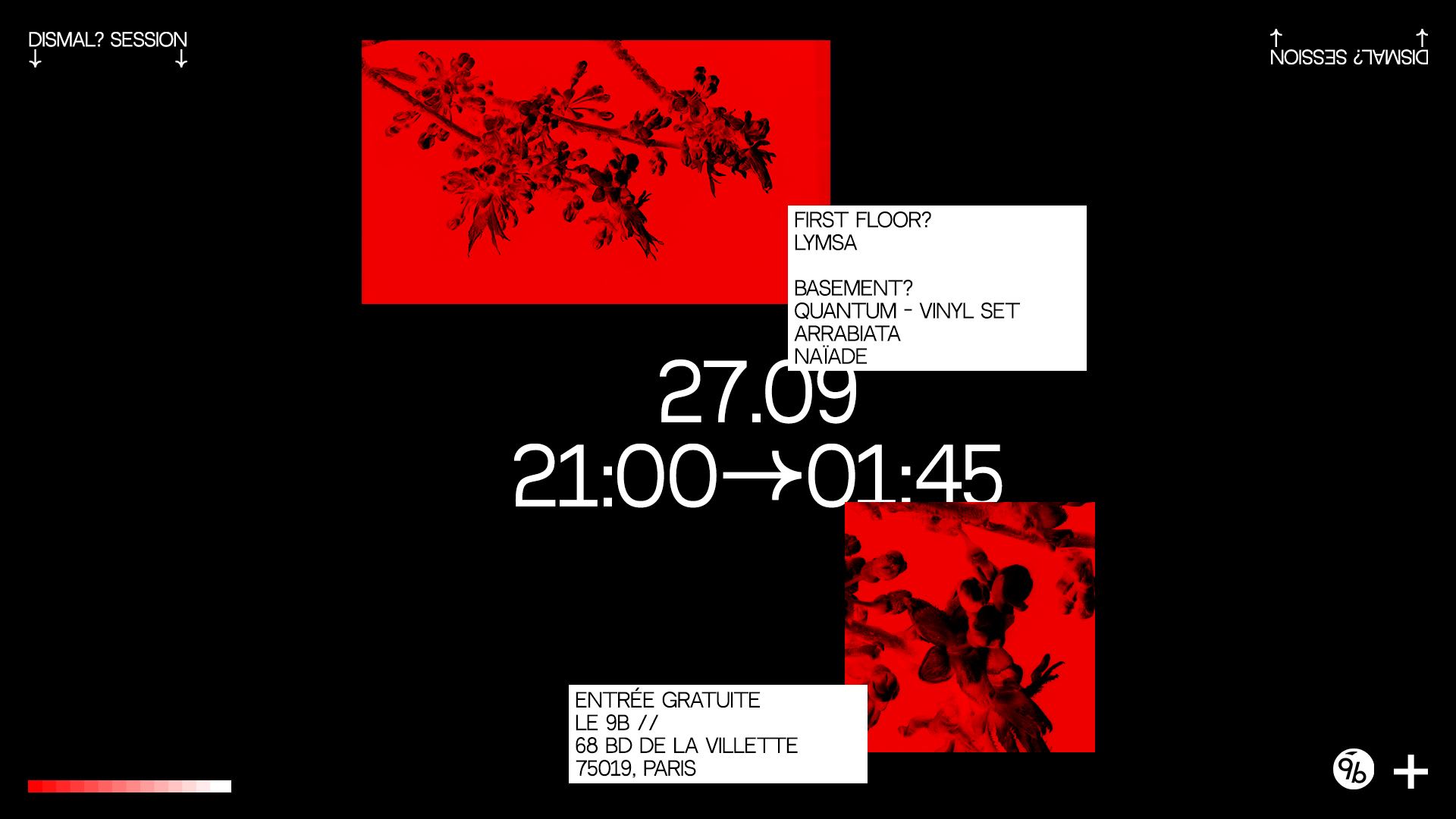 Dismal? Invite Quantum @Le 9b