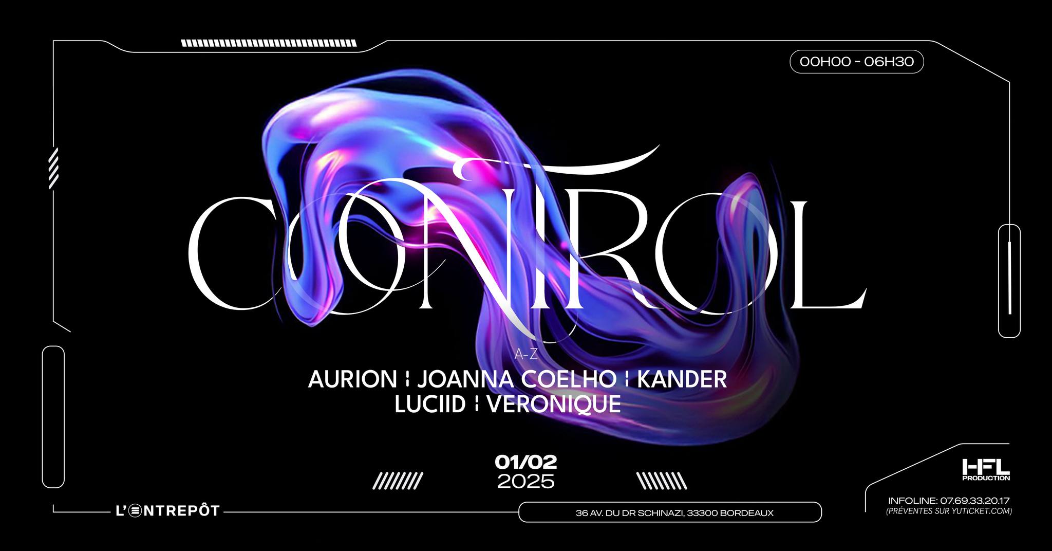 Control W/ Kander / Joanna Coelho / Veronique / Luciid