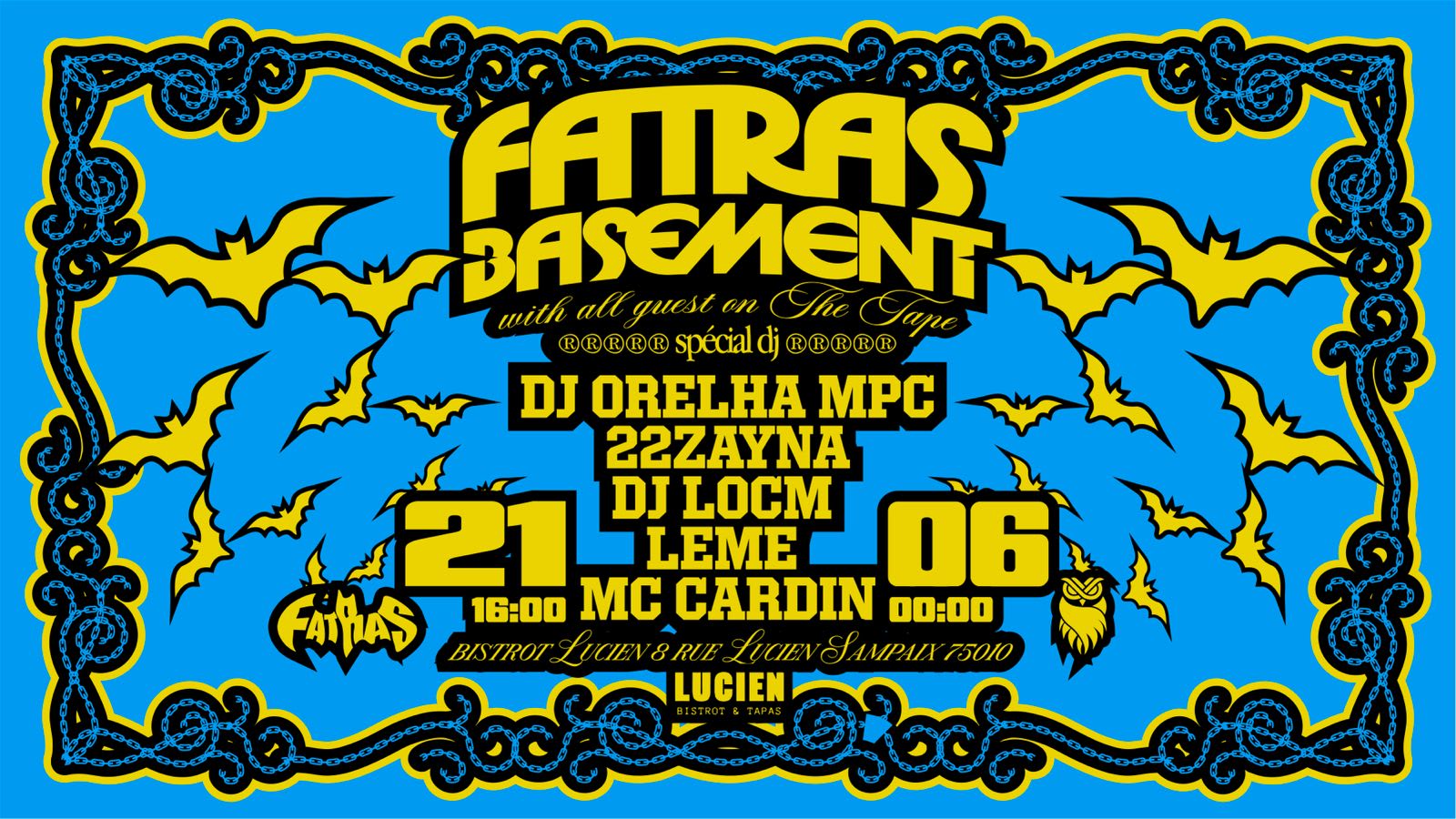 Fête De La Musique Fatras X Bistrot Lucien X Br Touch