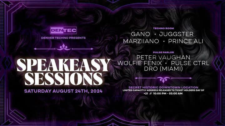 Denver Techno Presents: Speakeasy Sessions Vol.6