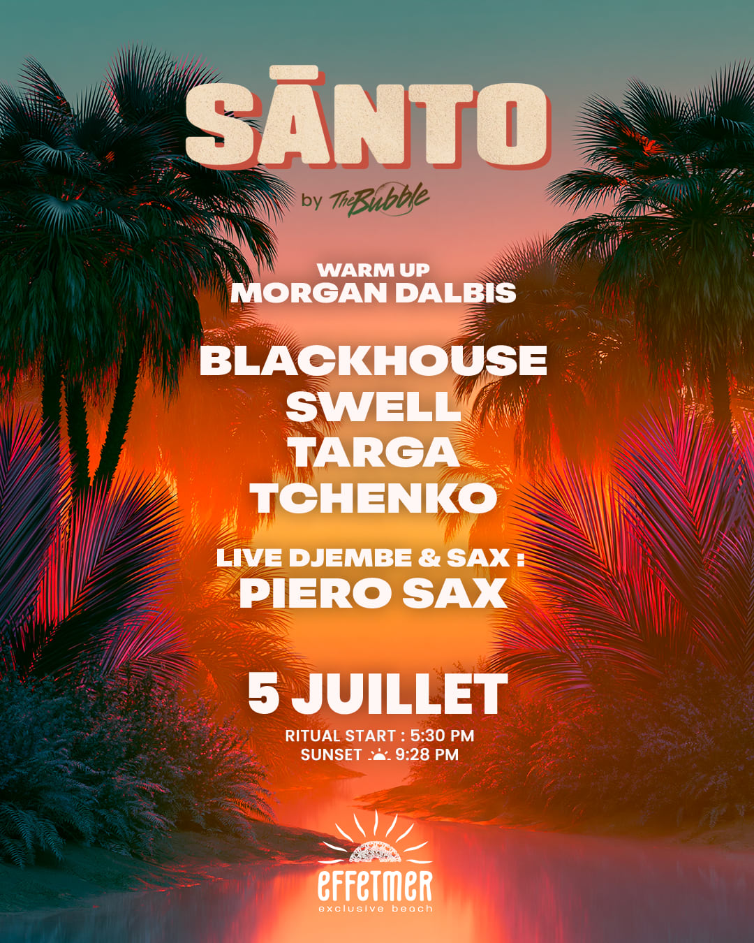 Santo - Your Sunday Ritual On The Beach