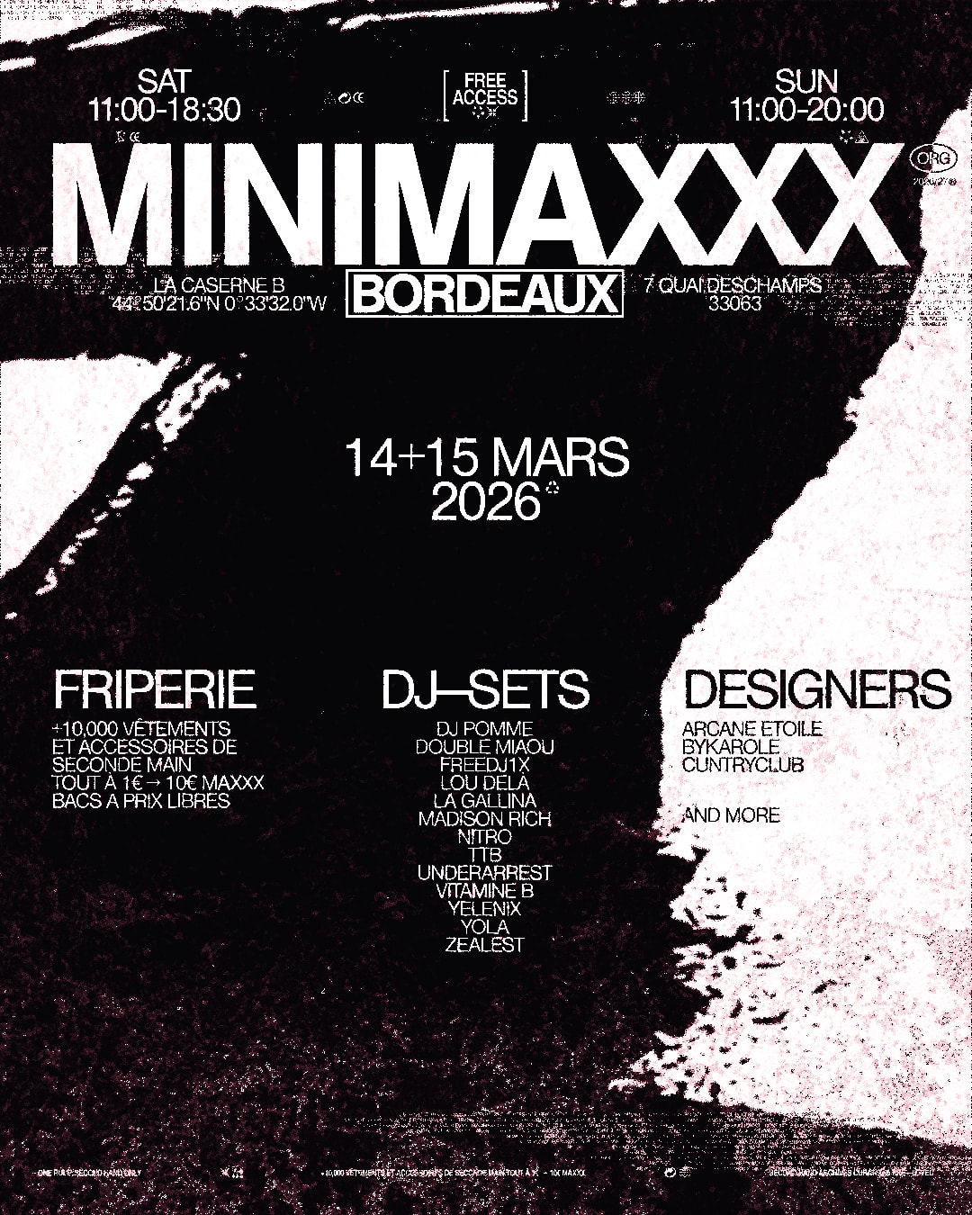 [Bordeaux] Friperie + Dj-Sets + Designers