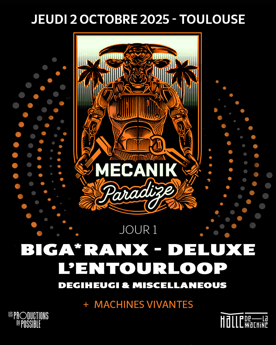 Soldout !!!  Biga*Ranx + L'entourloop + Deluxe...!