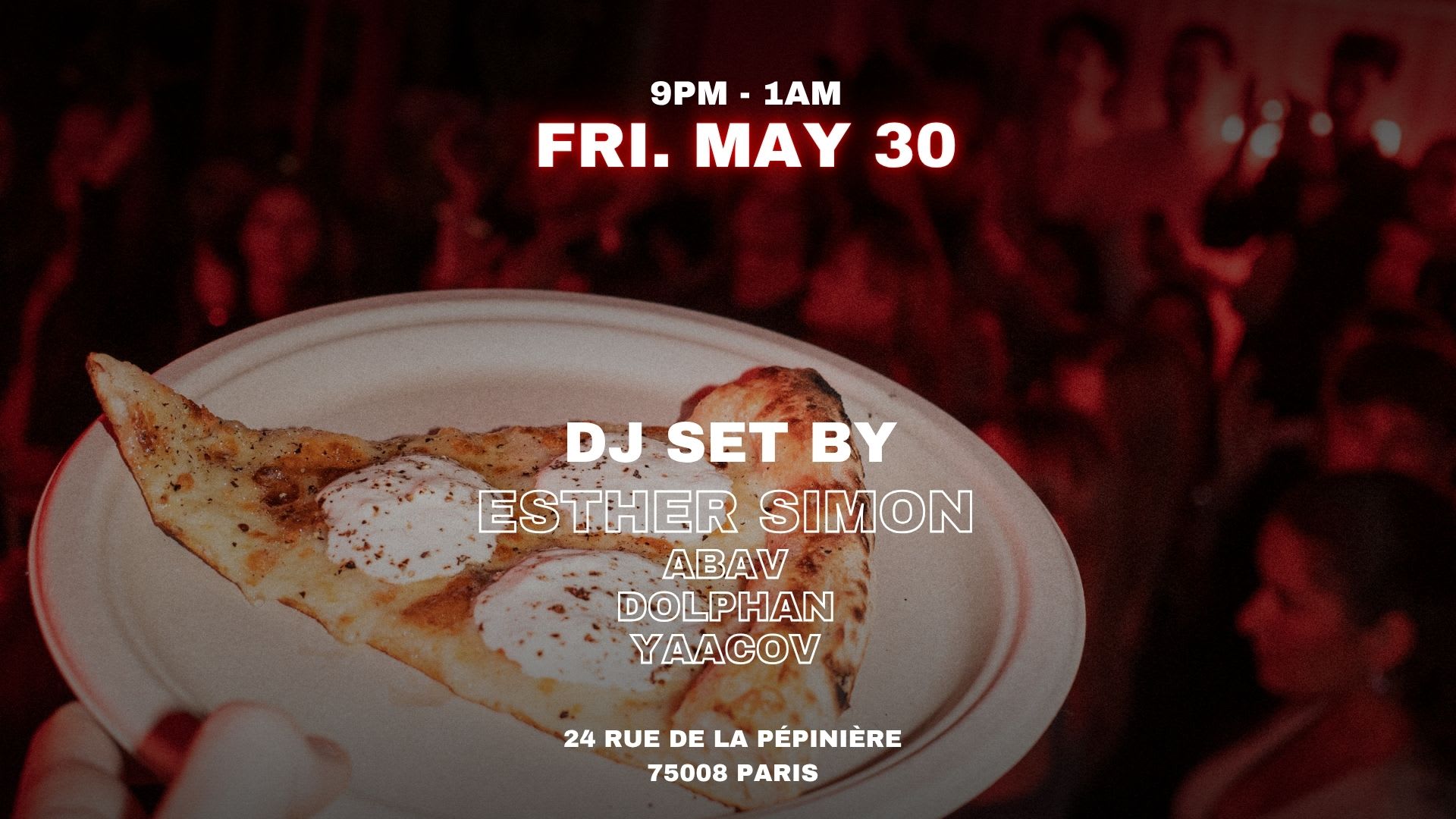 Esther Simon X Abav X Dolphan X Yaacov @ Slice Pizza Club