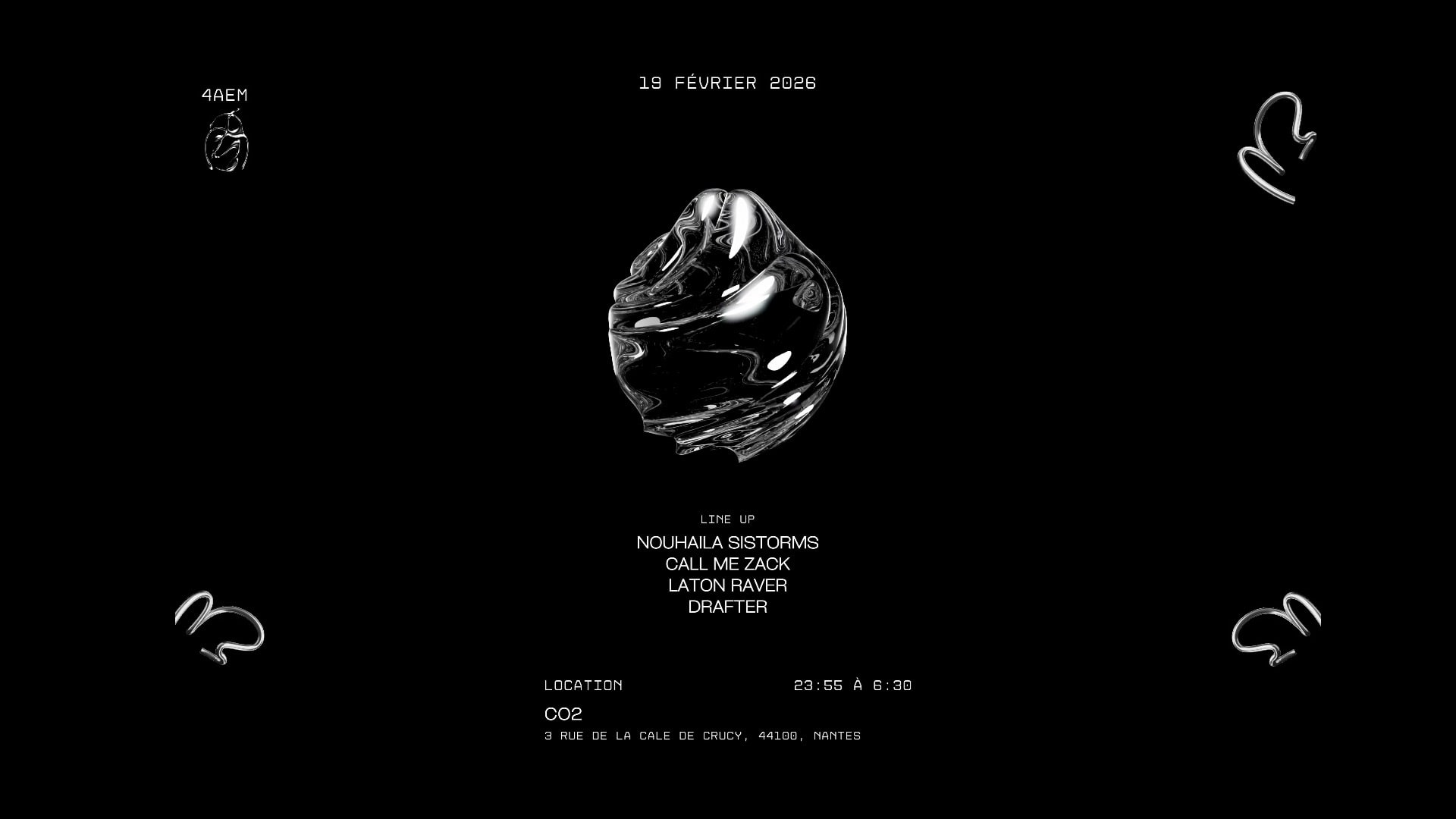 4aem X Co2 Club Underground • 7ième Édition